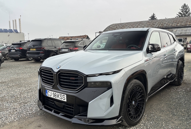 BMW XM G09 Label Red Larte Design
