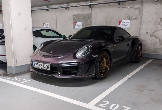 Porsche TopCar 991 Turbo S MkII Stinger GTR Purple Carbon Edition