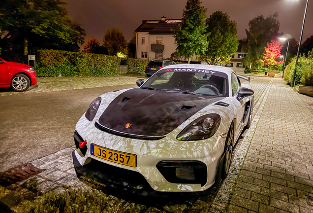 Porsche 718 Cayman GT4 RS Weissach Package Manthey Racing