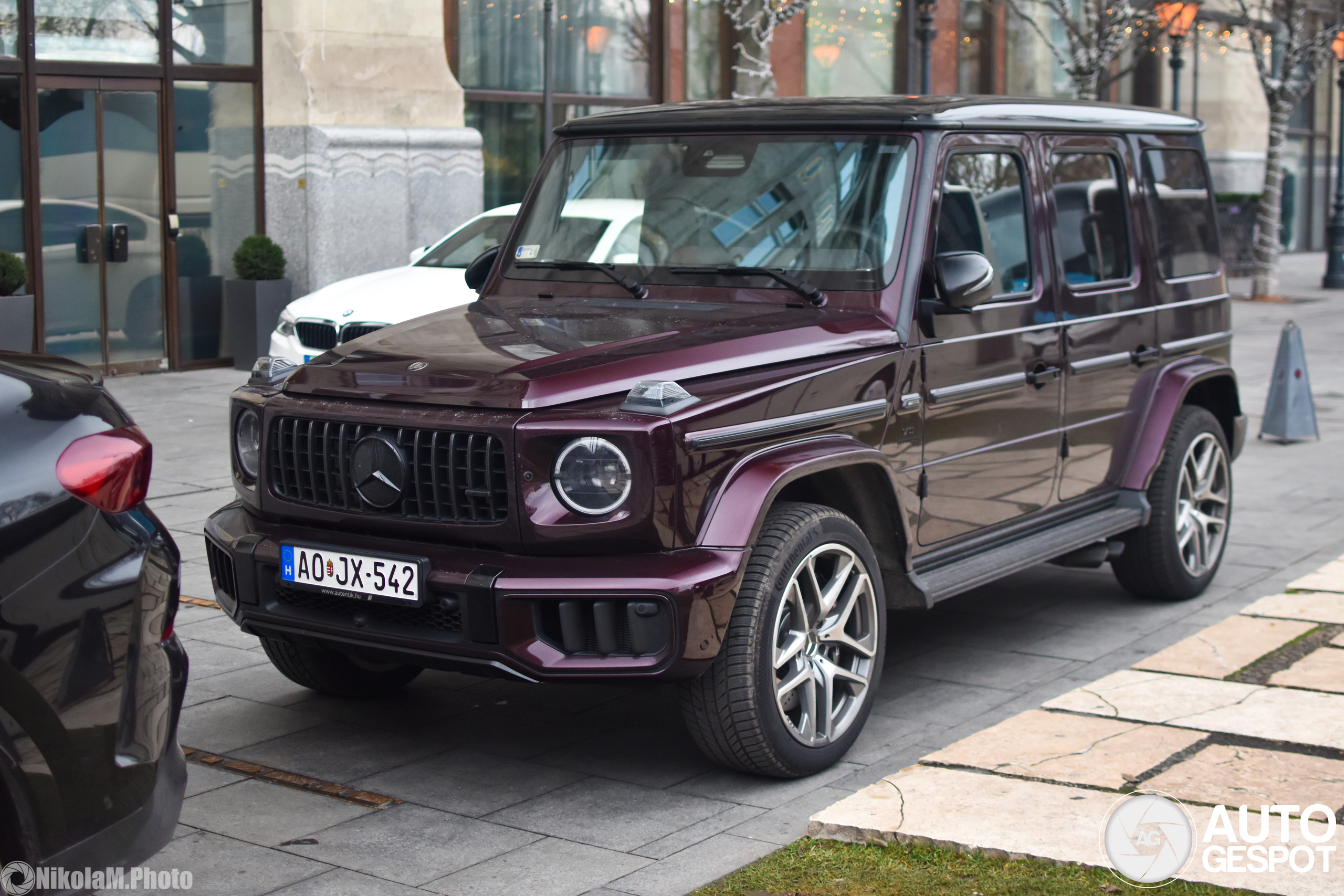 G63様 ❸N.パープル Gクラスに紫のディテール？まさにその通り
