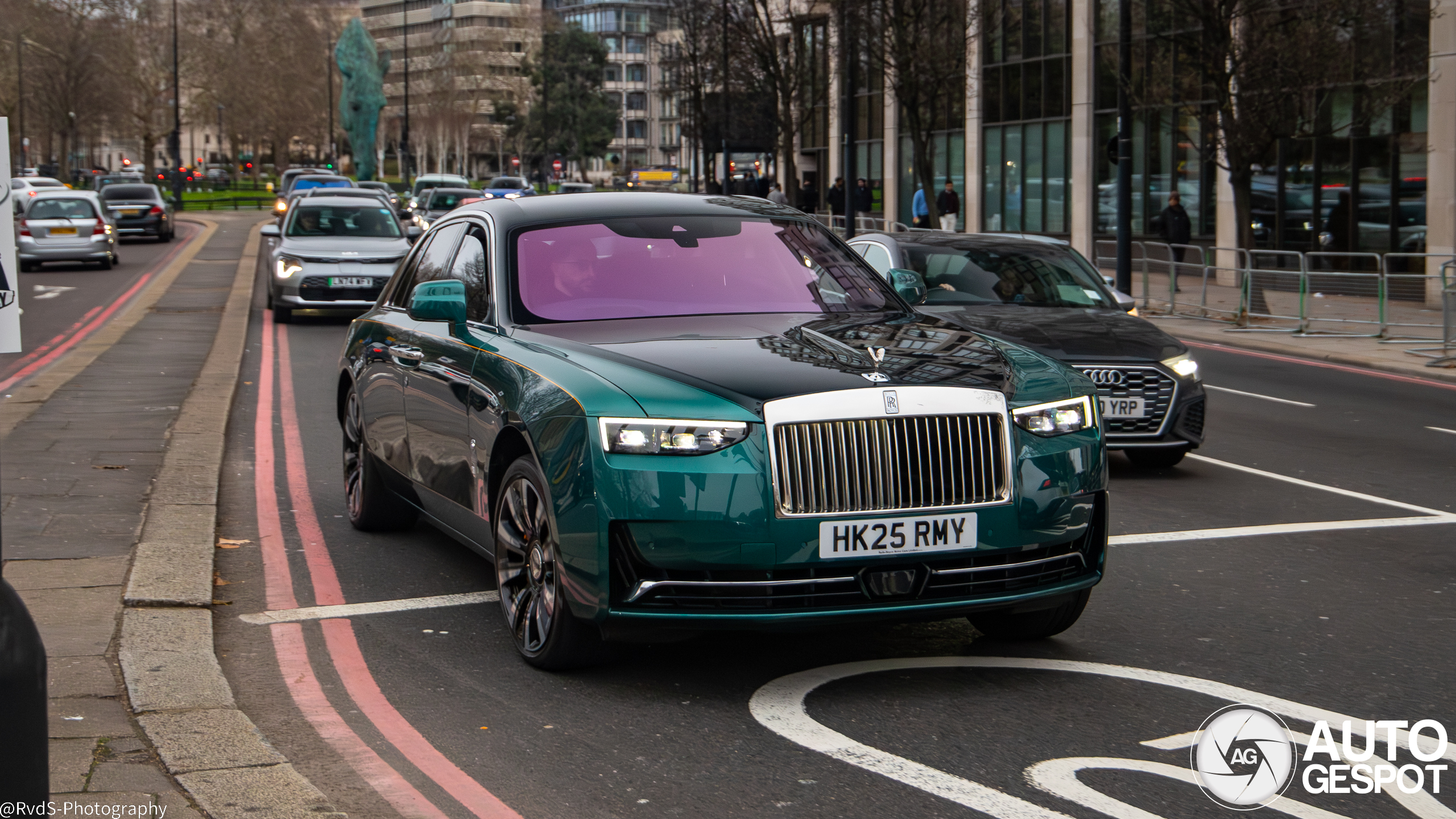 Stijlvol door Londen in de Rolls-Royce Ghost Series II