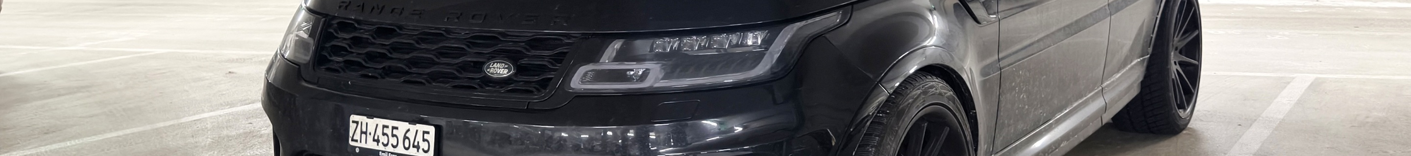 Land Rover Range Rover Sport SVR 2018