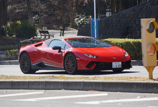 Lamborghini Huracán LP640-4 Performante Spyder