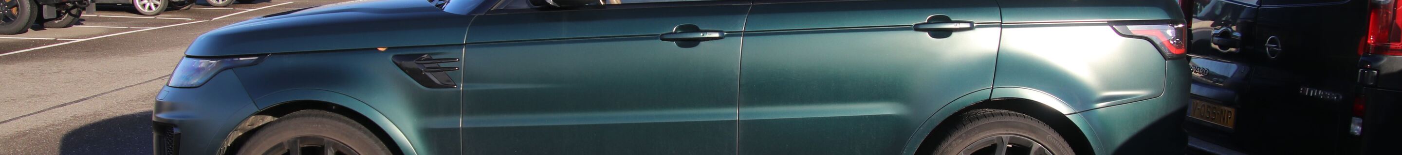 Land Rover Range Rover Sport SVR 2018