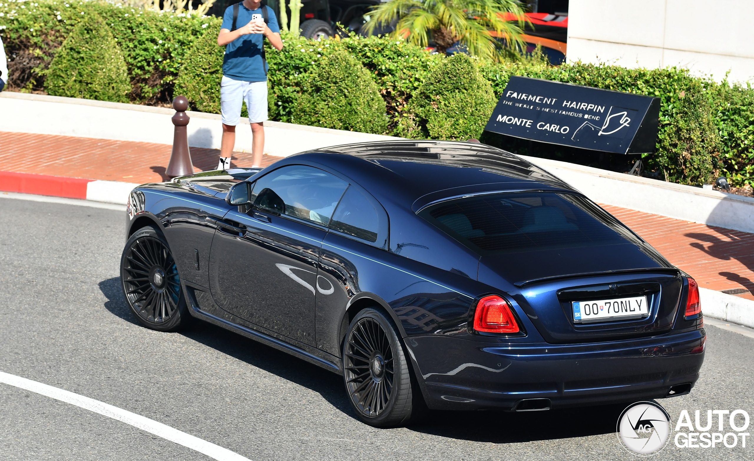 Rolls-Royce Wraith met tuningskit is geëxporteerd naar Slowakije