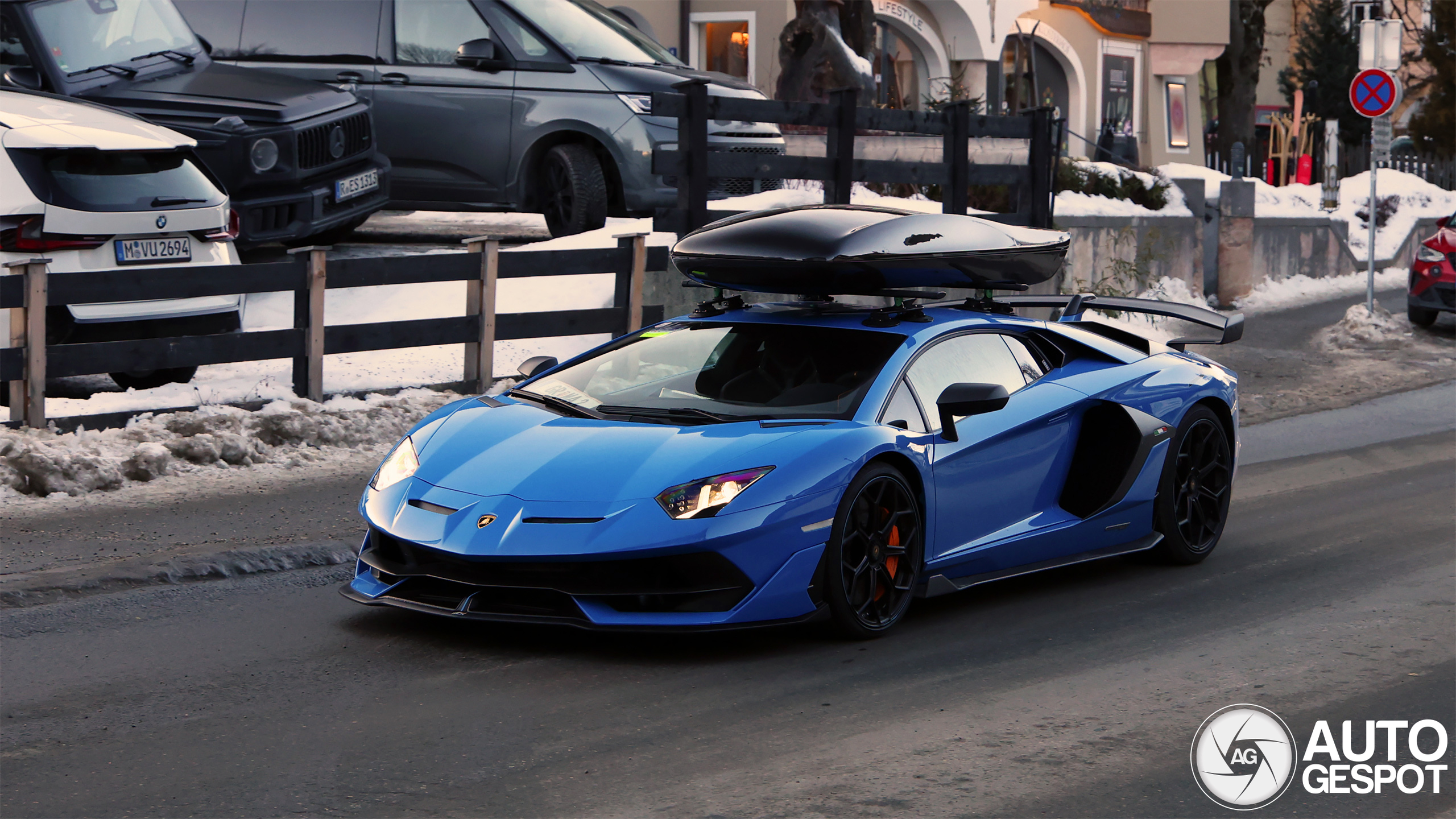 Lamborghini Aventador LP770-4 SVJ is de ultieme wintersportauto?