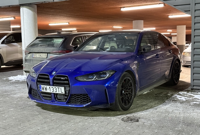 BMW M3 G80 Sedan Competition