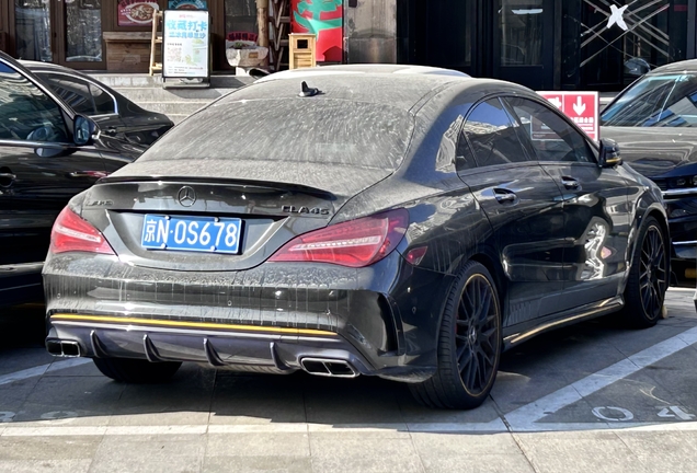 Mercedes-AMG CLA 45 C117 Yellow Night Edition
