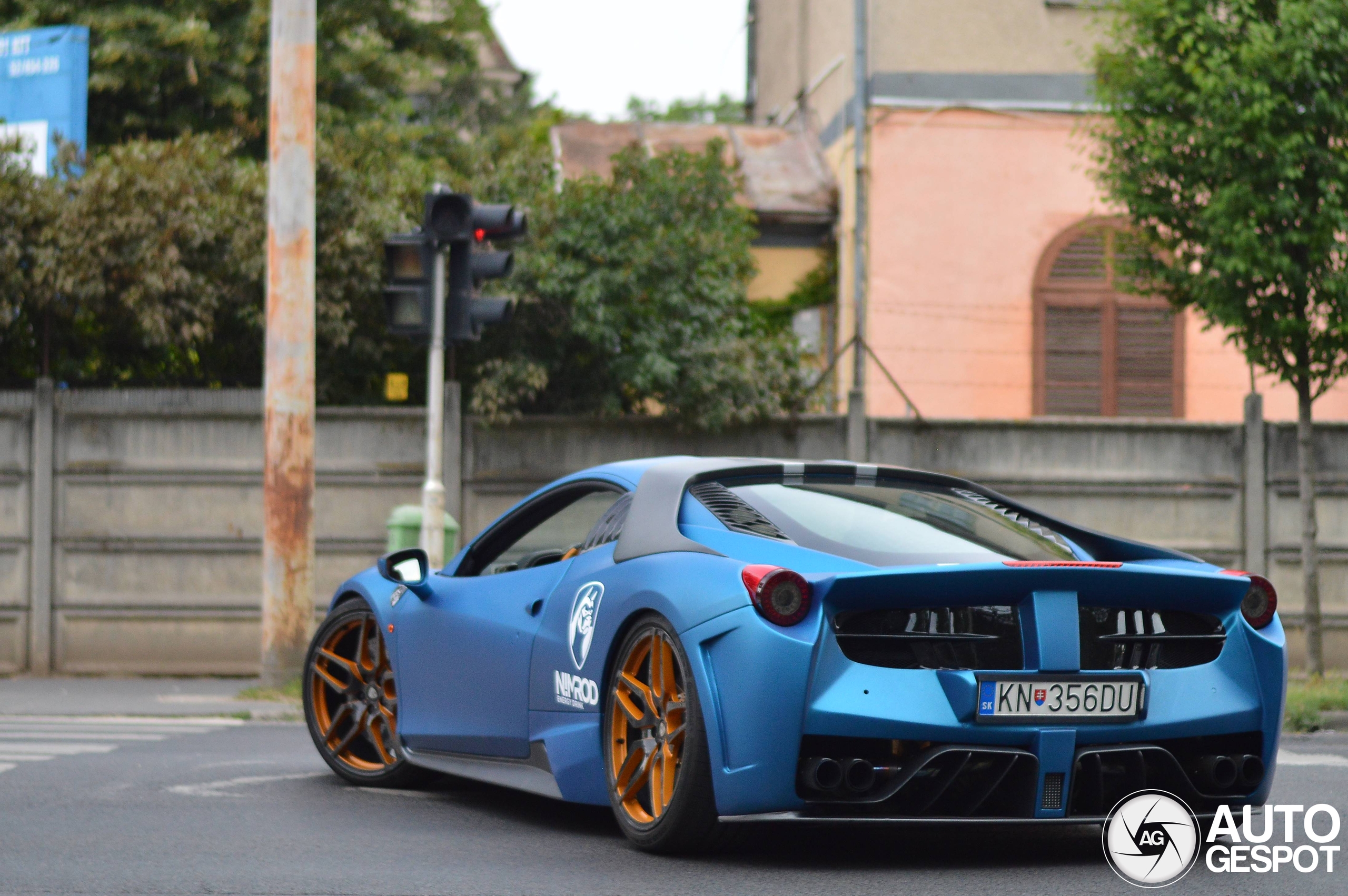 Deze Ferrari 458 Italia is door Nimrod omgetoverd tot iets heel anders