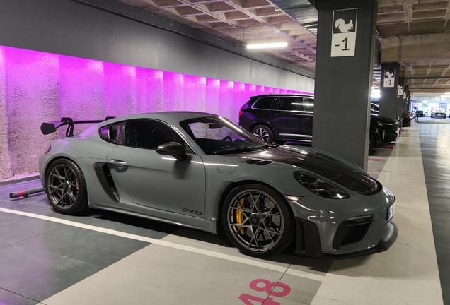 Porsche 718 Cayman GT4 RS Weissach Package