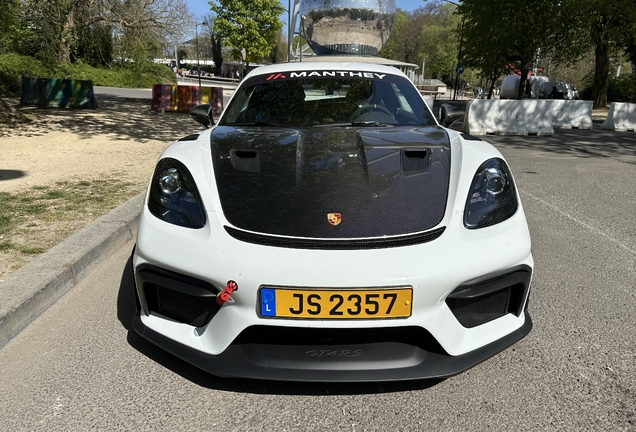 Porsche 718 Cayman GT4 RS Weissach Package Manthey Racing