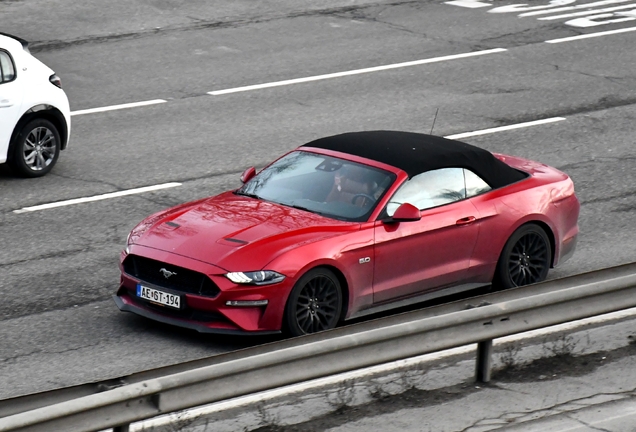 Ford Mustang GT Convertible 2018