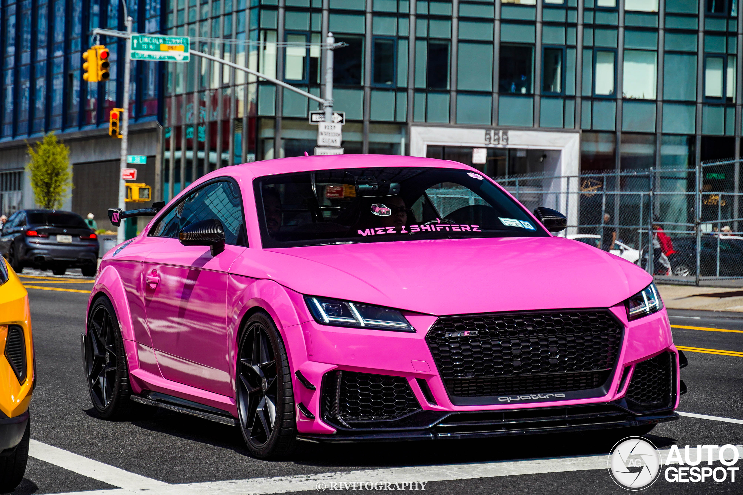 Sugarbaby in Manhattan: De meest opvallende Audi van New York?