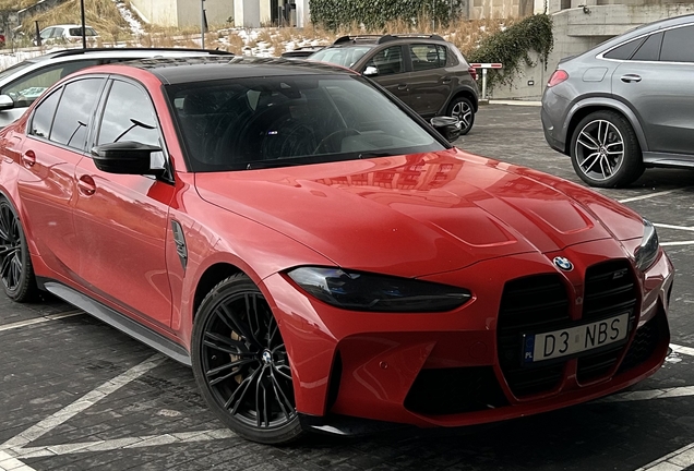BMW M3 G80 Sedan Competition