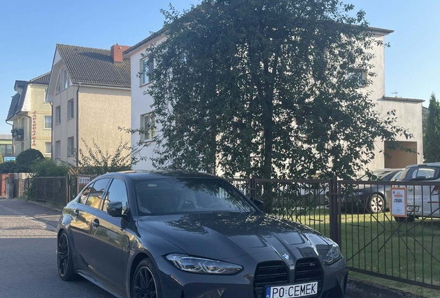 BMW M3 G80 Sedan Competition