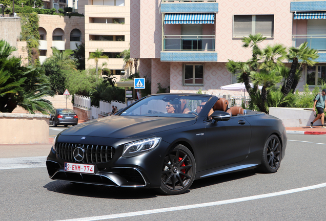 Mercedes-AMG S 63 Convertible A217 2018