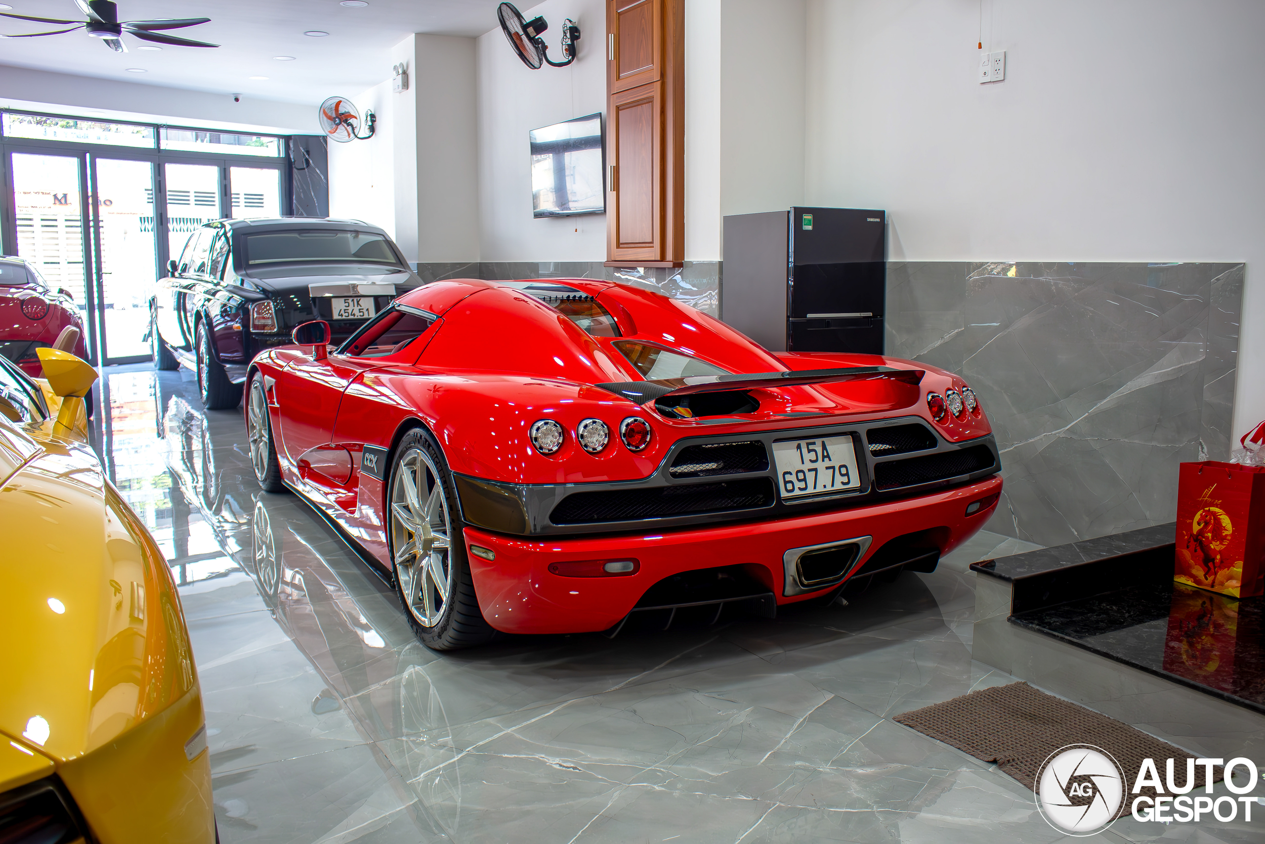 Bizarre vondst in Ho Chi Minh City: Koenigsegg CCX