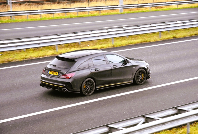 Mercedes-AMG CLA 45 Shooting Brake X117 Yellow Night Edition