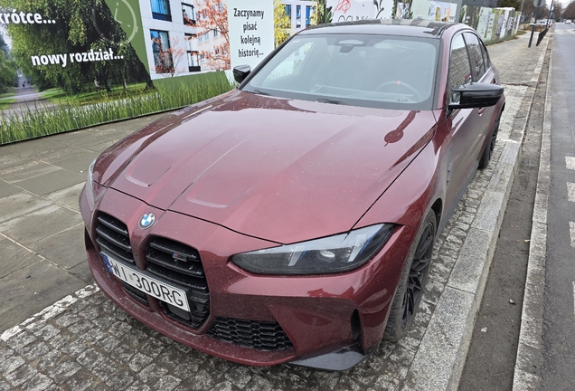BMW M3 G80 Sedan Competition