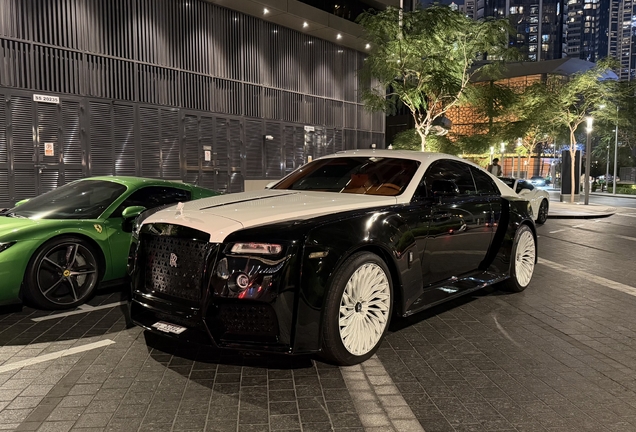 Rolls-Royce Wraith Series II Venuum Black Apollo White & Black Edition