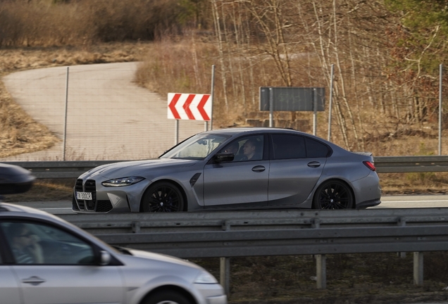 BMW M3 G80 Sedan Competition