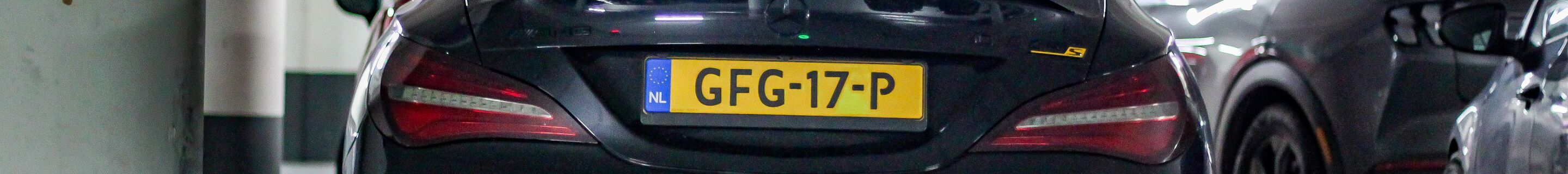 Mercedes-AMG CLA 45 C117 Yellow Night Edition