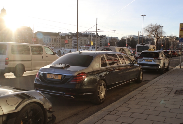 Mercedes-Maybach S 600 Pullman Guard XX222 2017