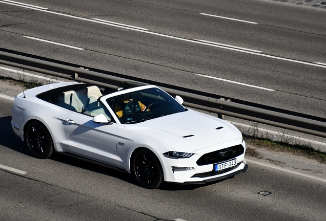 Ford Mustang GT Convertible 2018
