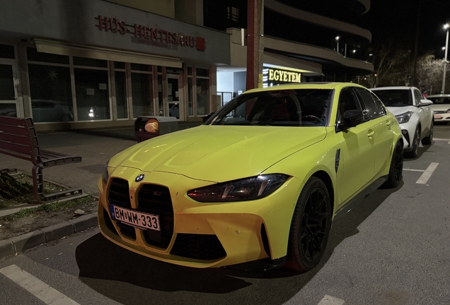 BMW M3 G80 Sedan Competition
