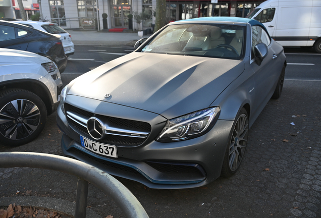 Mercedes-AMG C 63 S Convertible A205 Ocean Blue Edition