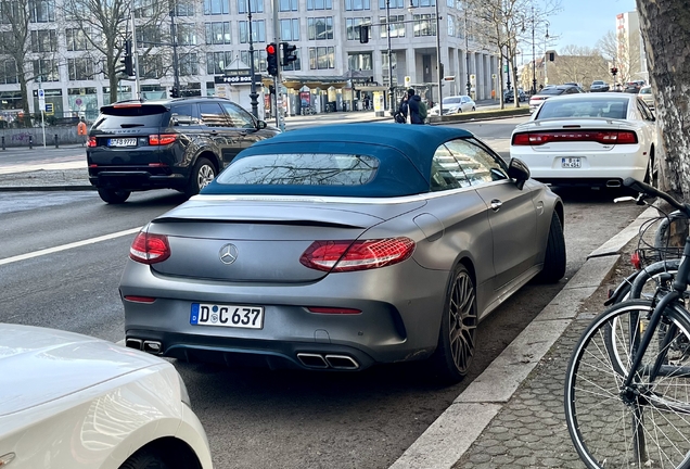 Mercedes-AMG C 63 S Convertible A205 Ocean Blue Edition