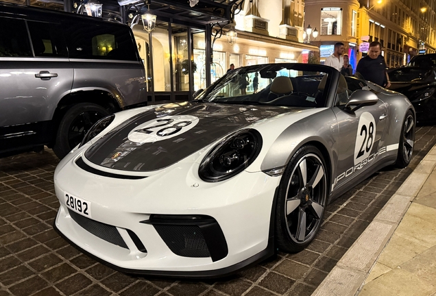 Porsche 991 Speedster Heritage Package