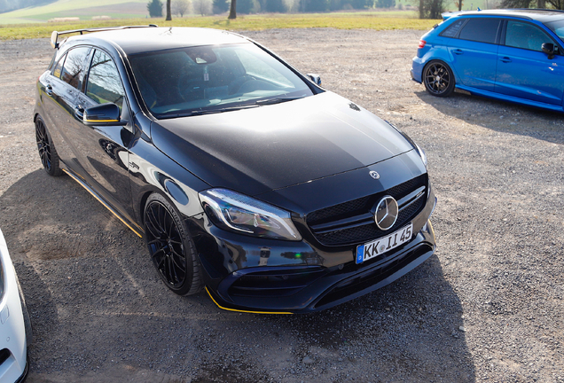Mercedes-AMG A 45 W176 Yellow Night Edition