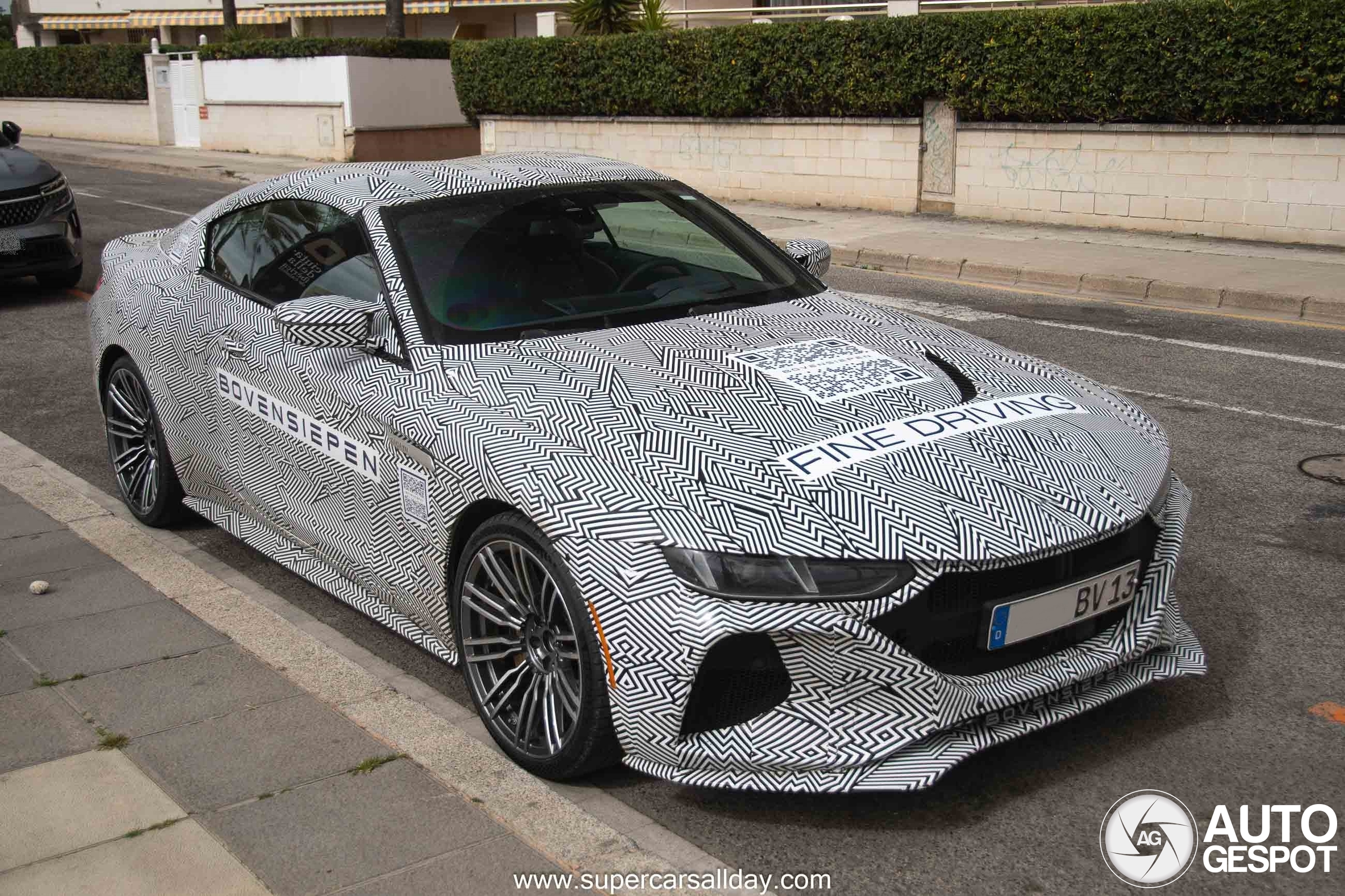 Dit is de Bovensiepen Zagato. Het nieuwe Alpina