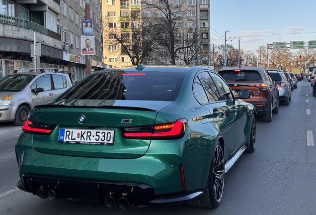 BMW M3 G80 Sedan Competition