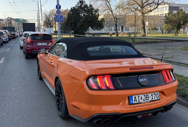 Ford Mustang GT Convertible 2018