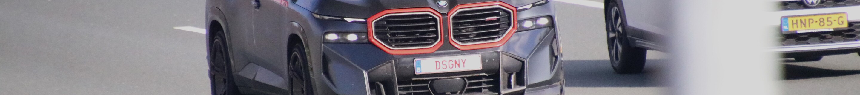 BMW XM G09 Label Red Larte Design