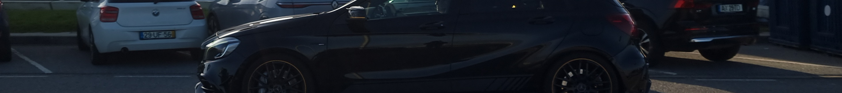 Mercedes-AMG A 45 W176 Yellow Night Edition