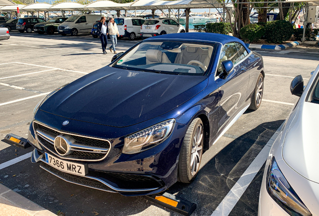 Mercedes-AMG S 63 Convertible A217