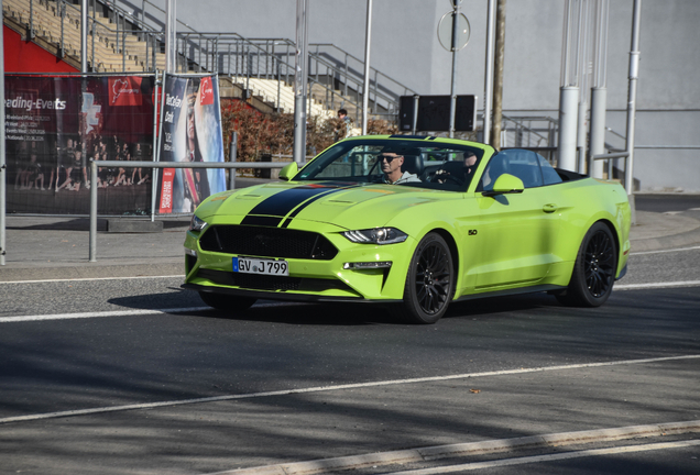 Ford Mustang GT Convertible 2018