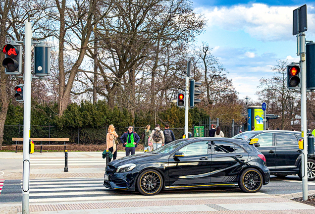 Mercedes-AMG A 45 W176 Yellow Night Edition