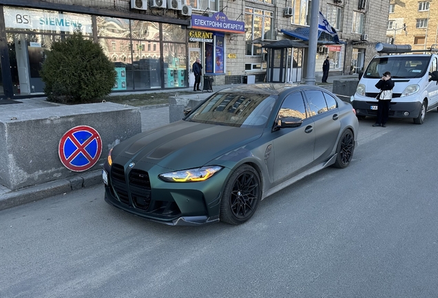 BMW M3 G80 Sedan Competition Phantom Carbon