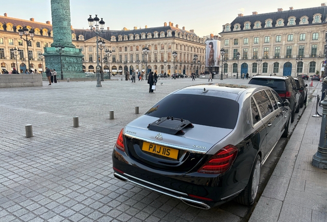 Mercedes-Maybach S 600 Pullman Guard XX222 2017
