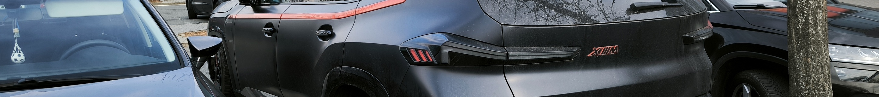 BMW XM G09 Label Red
