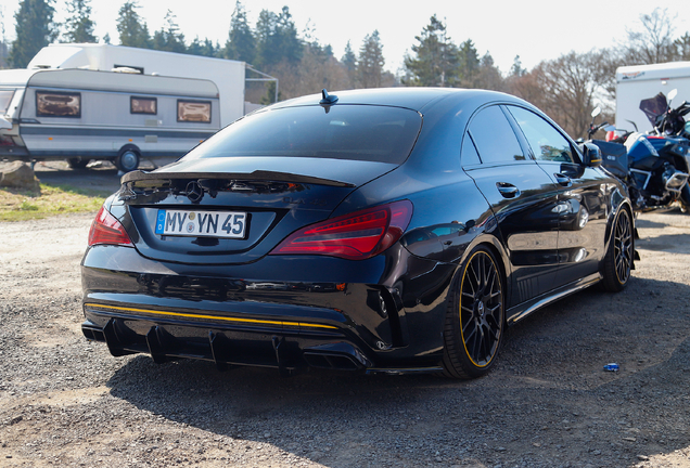 Mercedes-AMG CLA 45 C117 Yellow Night Edition