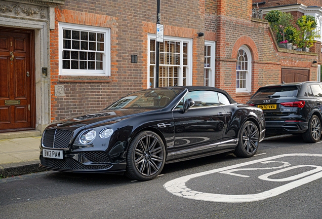 Bentley Continental GTC Speed 2016
