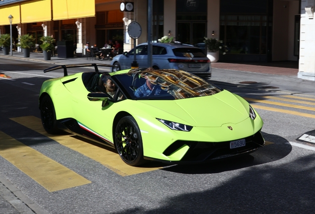 Lamborghini Huracán LP640-4 Performante Spyder