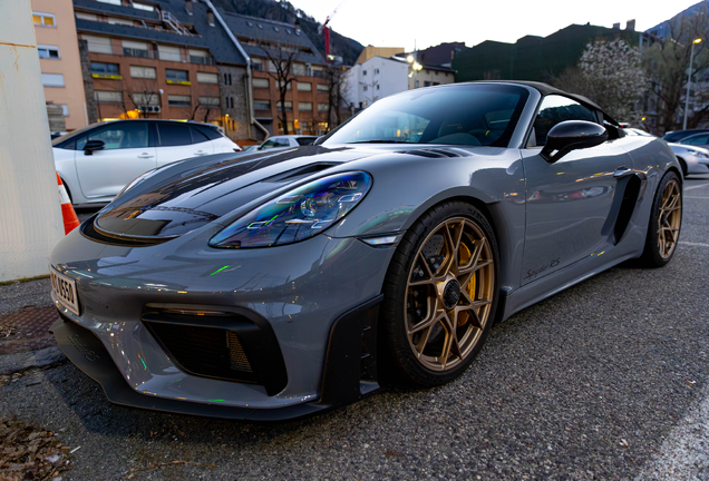 Porsche 718 Spyder RS Weissach Package