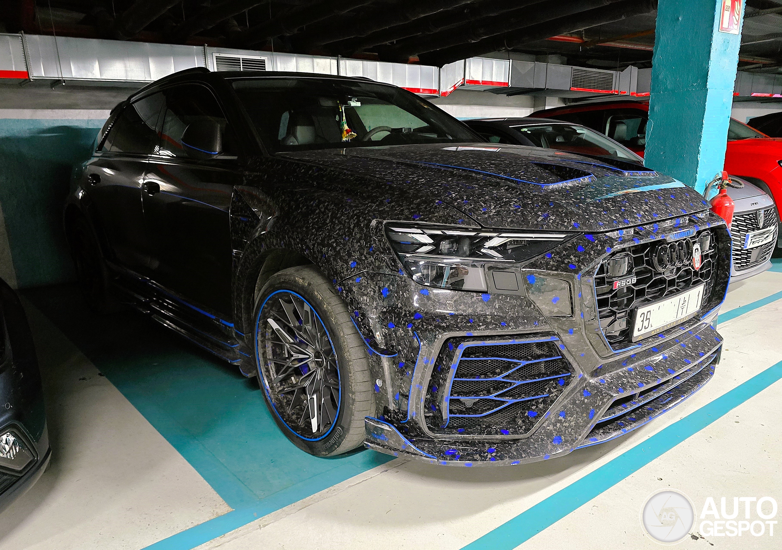 Je ogen branden uit je kop van deze Audi RS Q8 Mansory