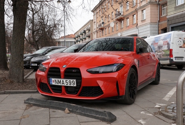 BMW M3 G80 Sedan Competition